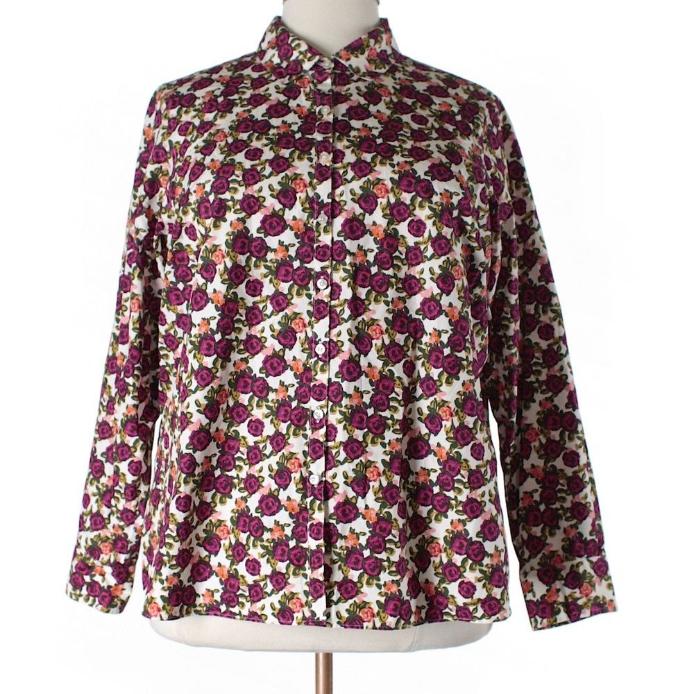 A Cultivated Flower Garden Blouse